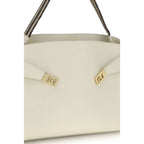 Large Hug Soft Calf Leather Shoulder Bag