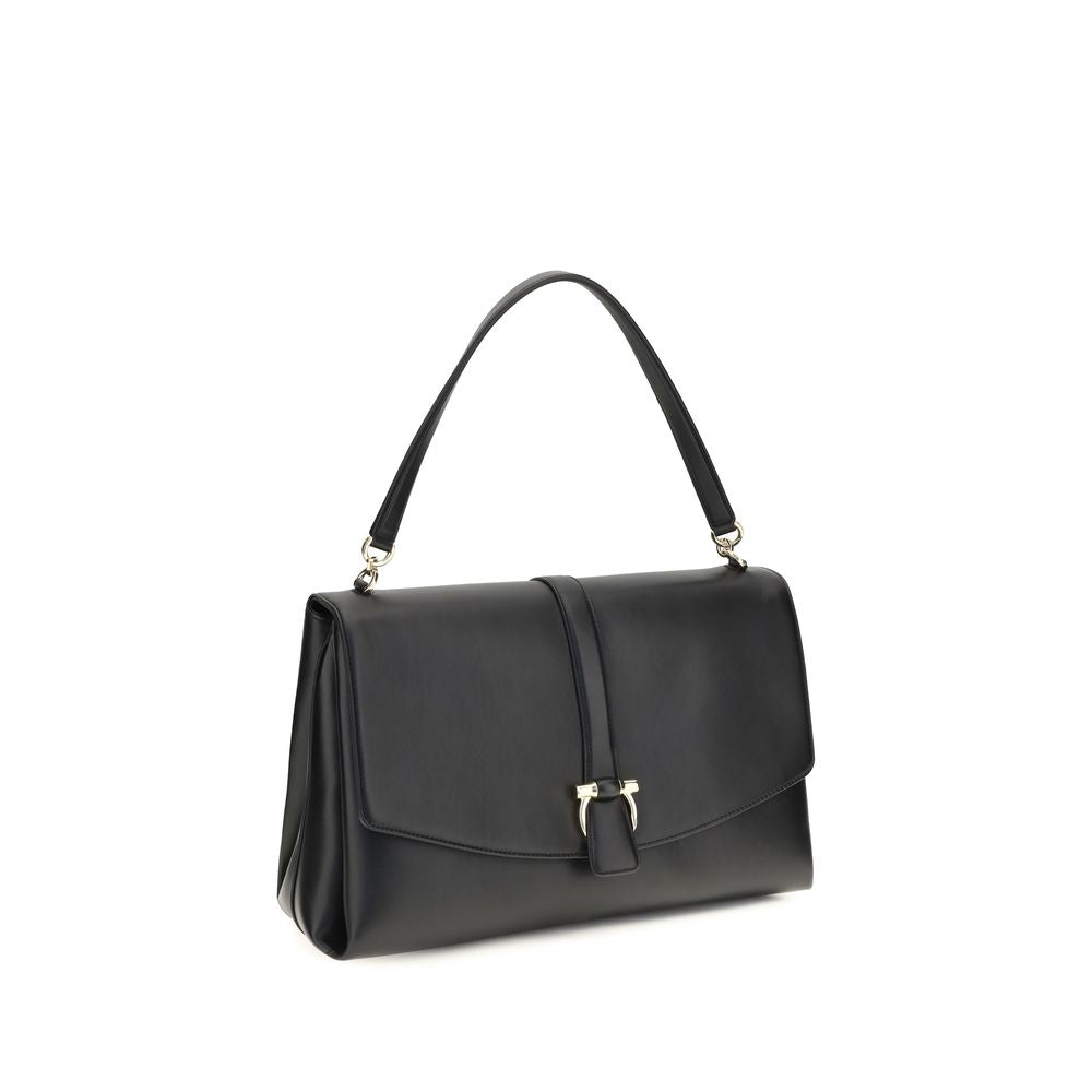 Large Calfskin Mia Shoulder Bag