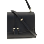 Large Calfskin Mia Shoulder Bag