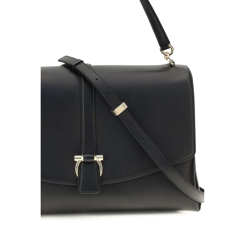 Large Calfskin Mia Shoulder Bag
