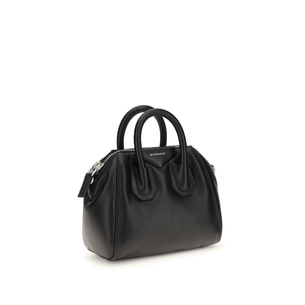 Mini Antigona Bomber Lamb Leather Handbag