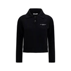 Wool Cashmere Polo Sweater