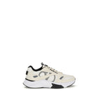 Mesh and Suede Demivee Sneakers