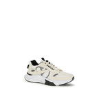 Mesh and Suede Demivee Sneakers