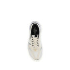 Mesh and Suede Demivee Sneakers