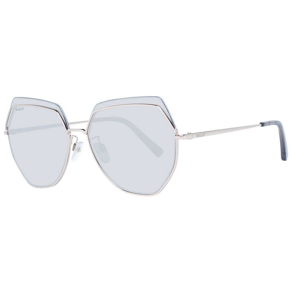 Rose Gold Metal Sunglasses