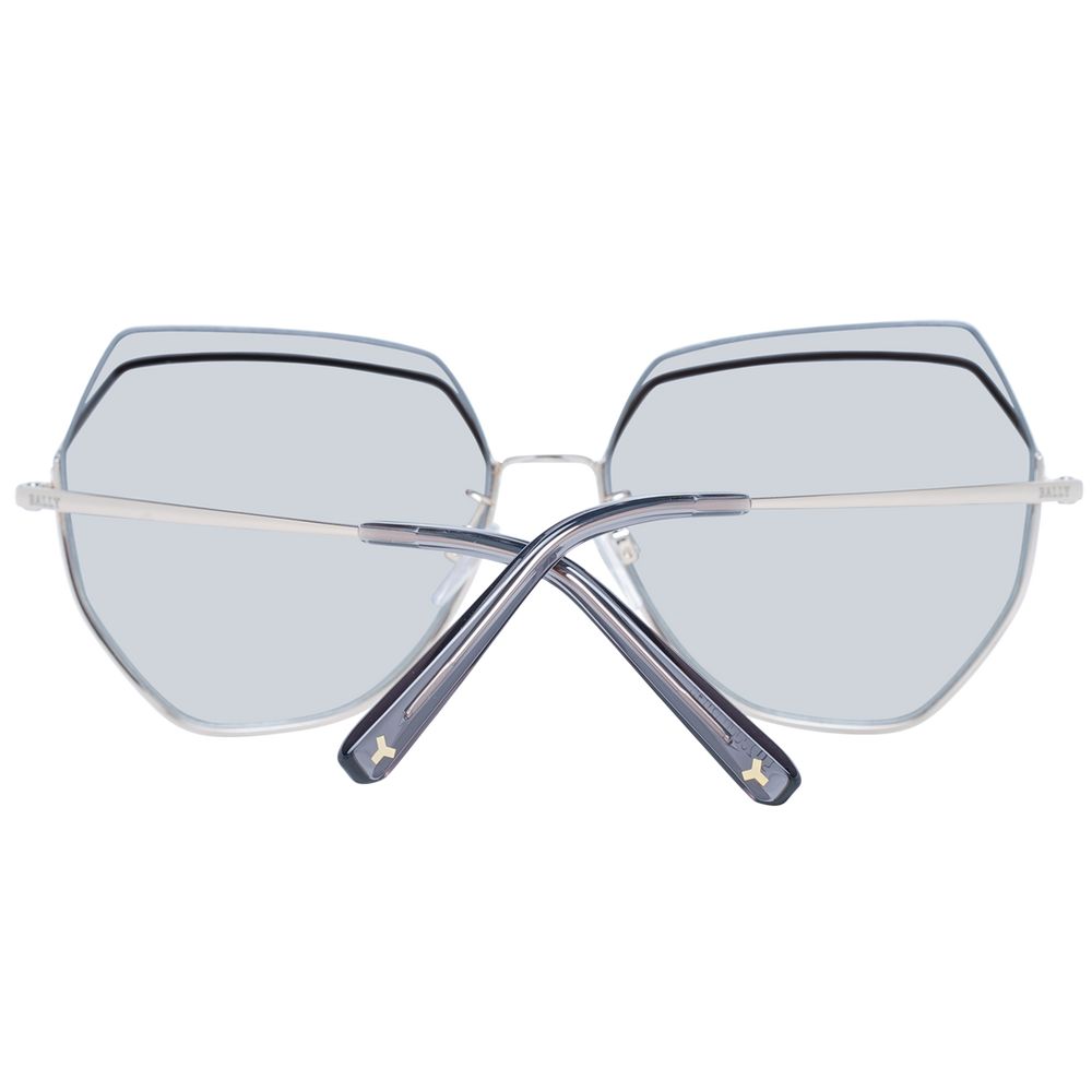 Rose Gold Metal Sunglasses
