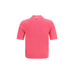 Merino Wool Check Polo