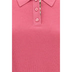 Merino Wool Check Polo