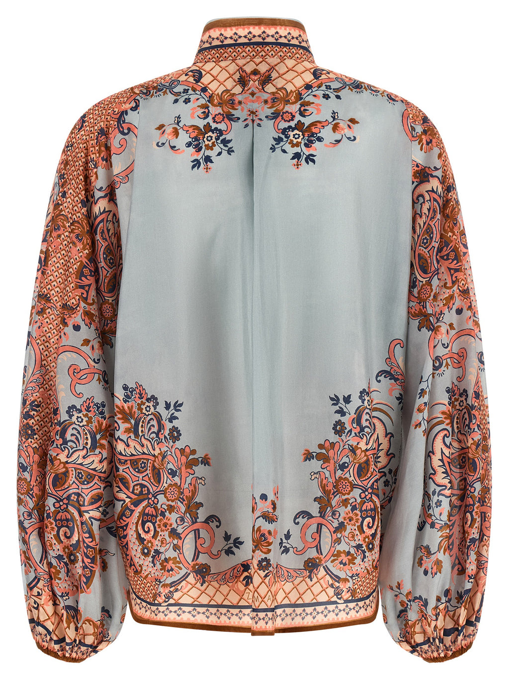 Aster Multicolor Silk Blouse