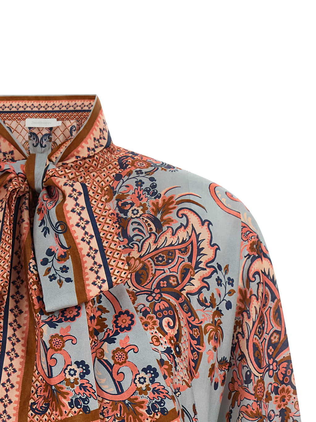 Aster Multicolor Silk Blouse