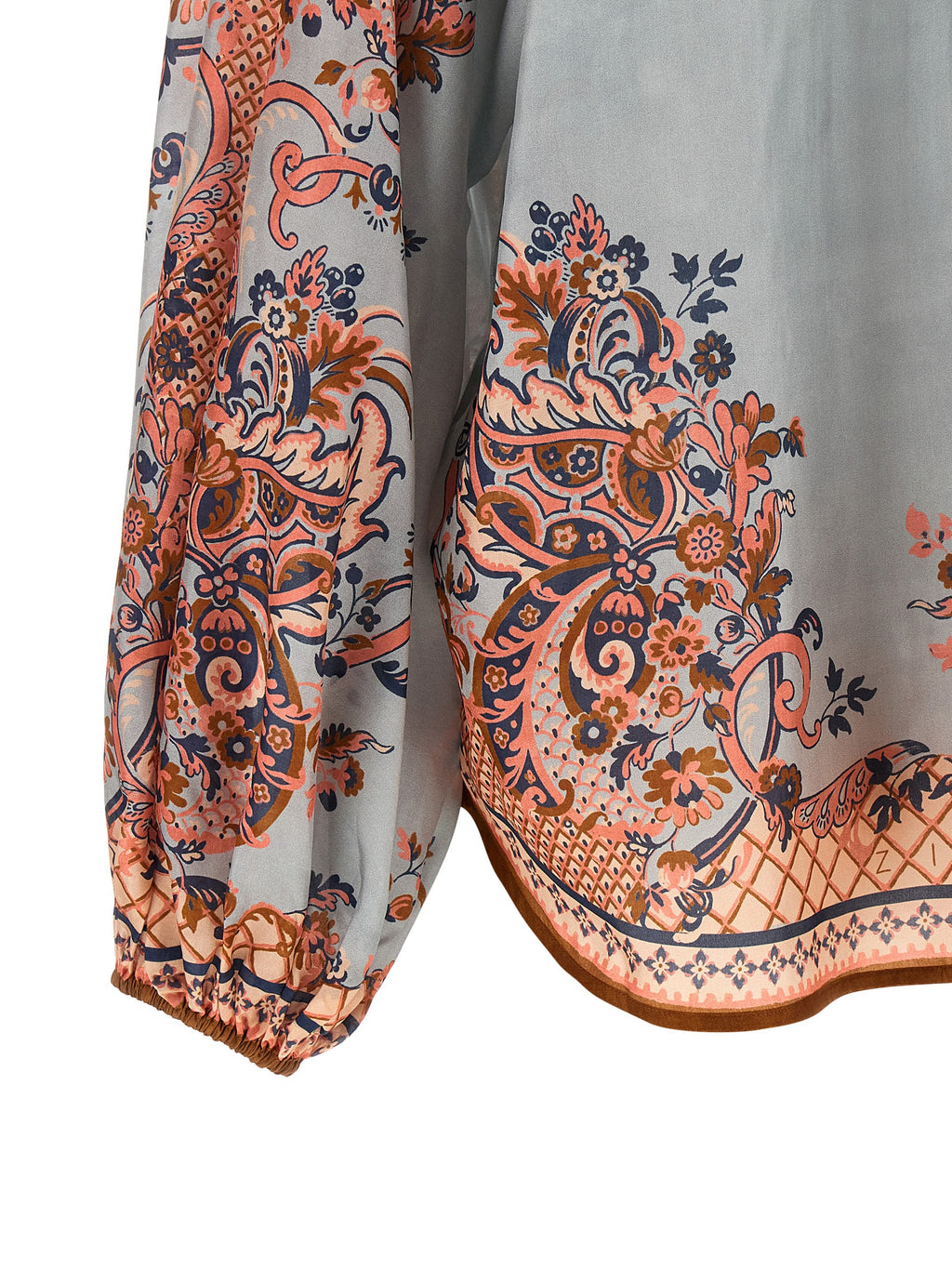 Aster Multicolor Silk Blouse