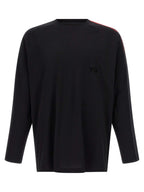 Oversized Gradient Stripes Cotton Crew Neck T-Shirt