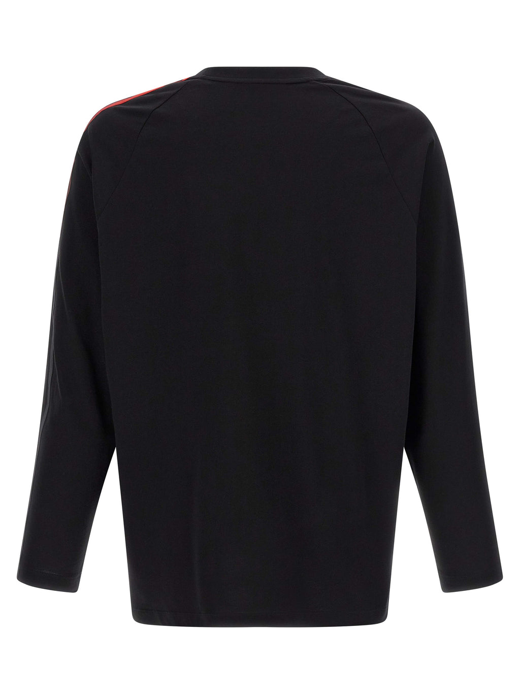 Oversized Gradient Stripes Cotton Crew Neck T-Shirt
