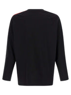 Oversized Gradient Stripes Cotton Crew Neck T-Shirt