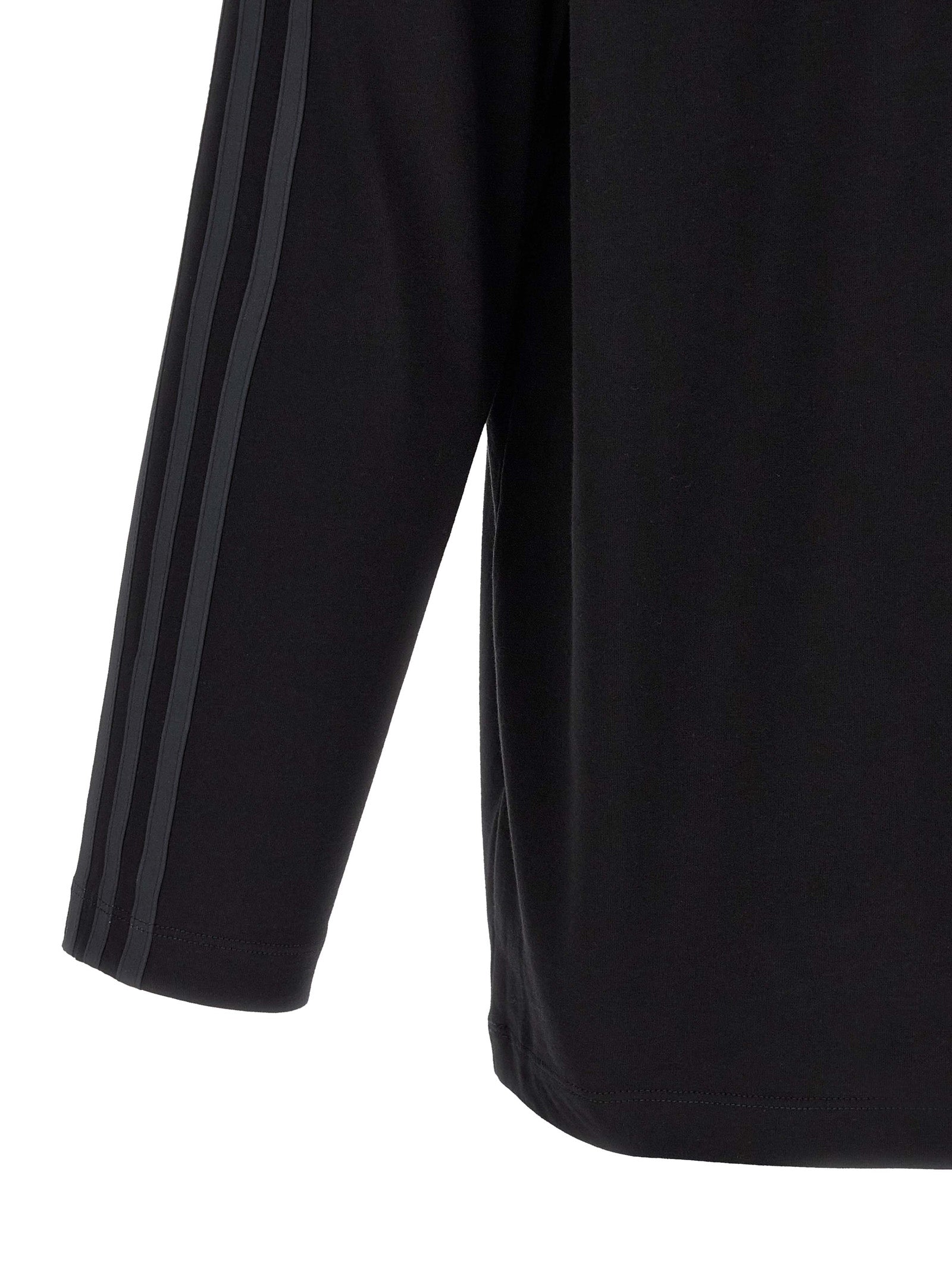 Oversized Gradient Stripes Cotton Crew Neck T-Shirt