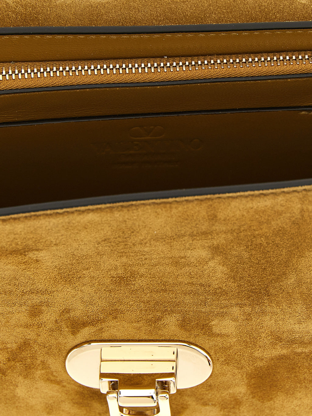 Small Calfskin Rockstud Crossbody Bag