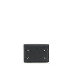 Compact Calfskin Bi-Fold Wallet