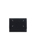 Black Calf Leather Wallet
