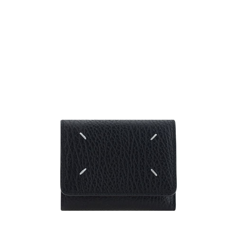 Black Calf Leather Wallet