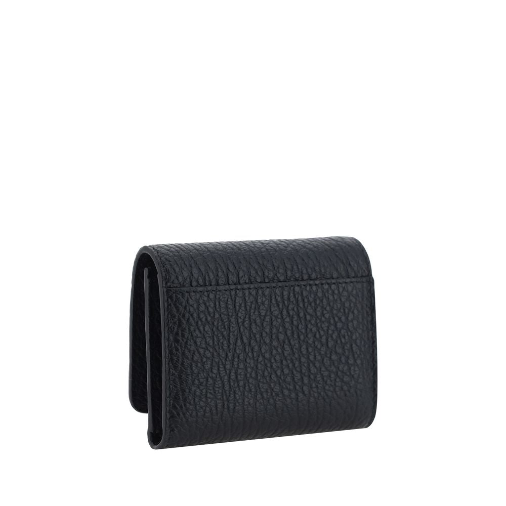 Black Calf Leather Wallet