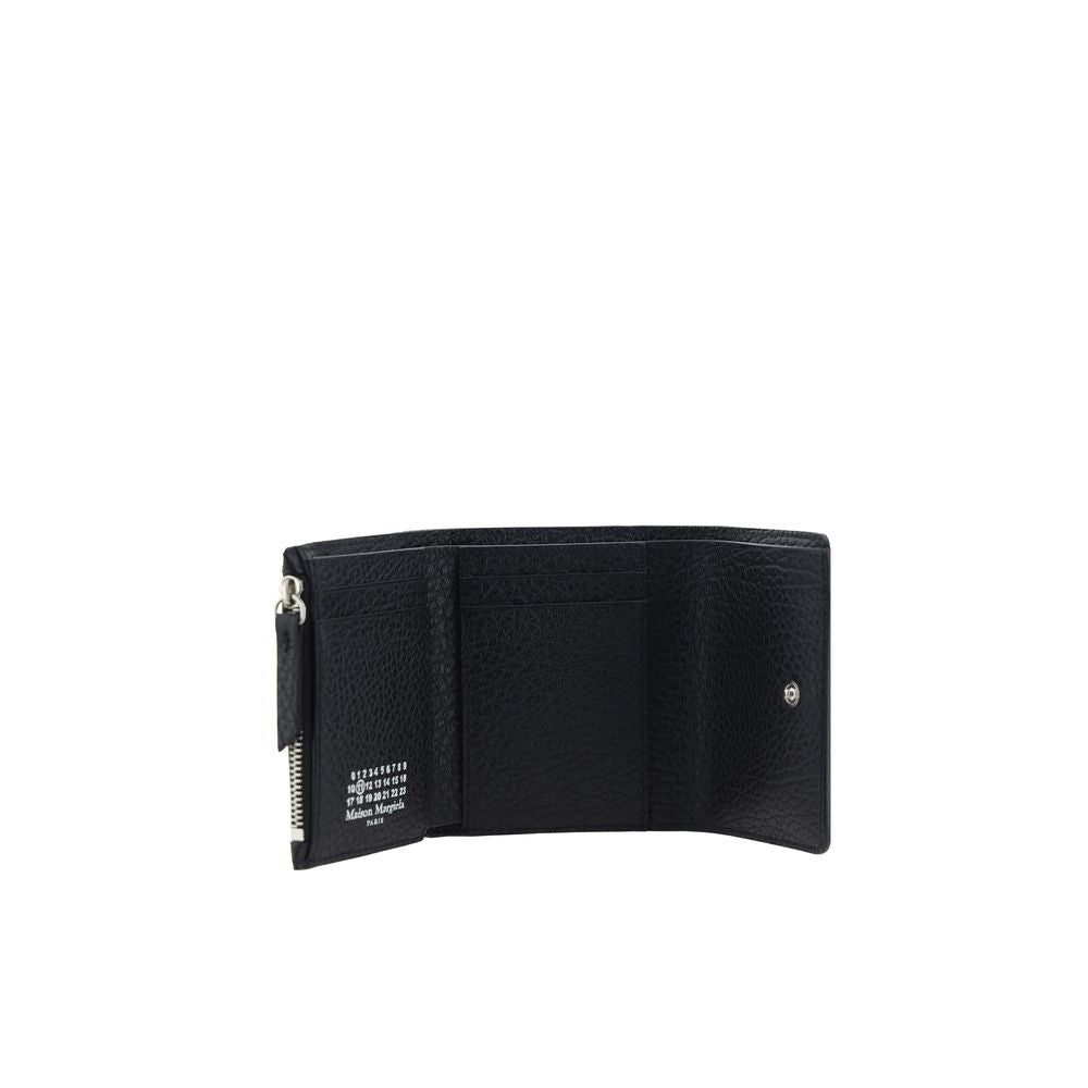 Black Calf Leather Wallet