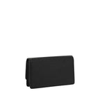 Compact Grained Leather Wallet