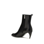 Calfskin Lace-Up Ankle Boots