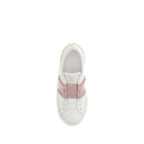 Calfskin Open Rockstud Sneakers