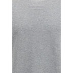 Gray Cotton Crewneck Sweatshirt