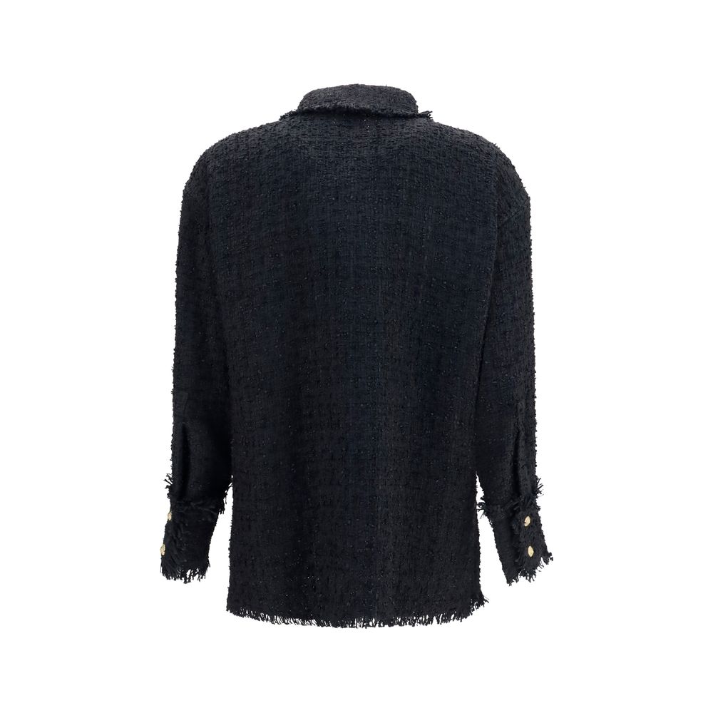 Black Tweed Shirt