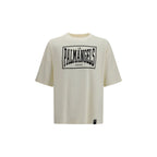 Beige Vintage Box Logo T-Shirt