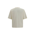 Beige Vintage Box Logo T-Shirt