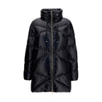 Quilted Drawstring Down Jacket