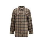 Multicolor Wool Oves Aries Pattern Shirt