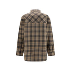 Multicolor Wool Oves Aries Pattern Shirt