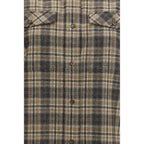 Multicolor Wool Oves Aries Pattern Shirt