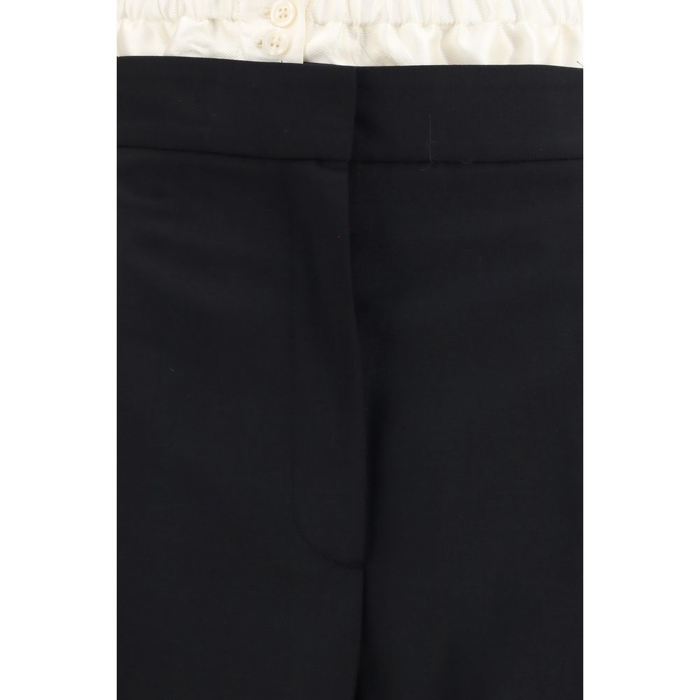 Black Wool Oves Aries Dress Pants