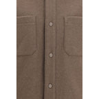 Brown Polyester Jacket