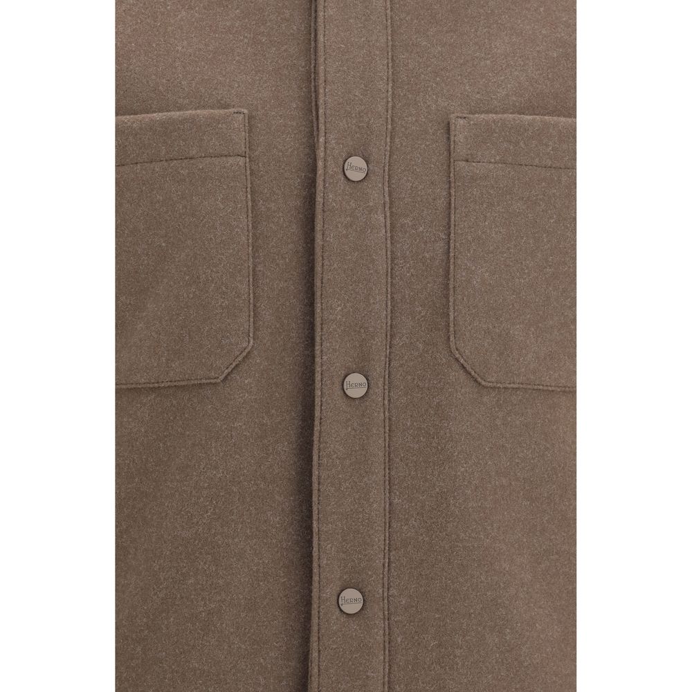 Brown Polyester Jacket