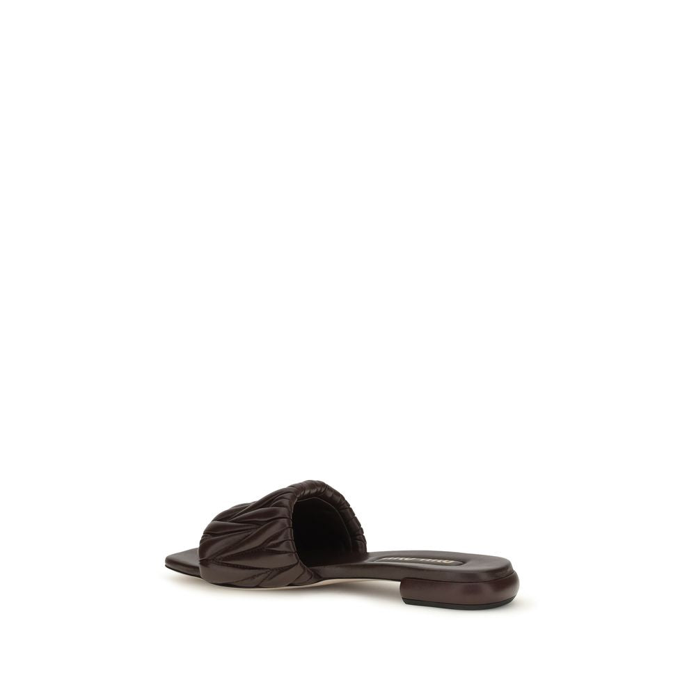 Matelassé Nappa Leather Sandals