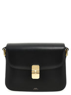 Black Cowhide Crossbody Bag