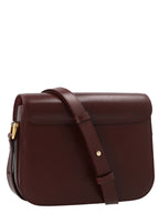 Bordeaux Cowhide Crossbody Bag
