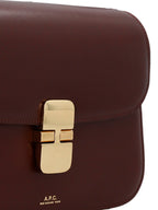 Bordeaux Cowhide Crossbody Bag