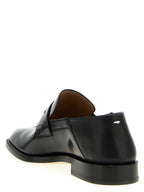 Black Calfskin Slip-On Loafers