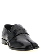 Black Calfskin Slip-On Loafers