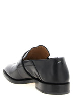 Black Calfskin Slip-On Loafers