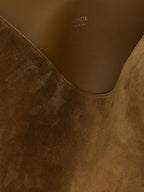 Brown Calfskin Tote Bag