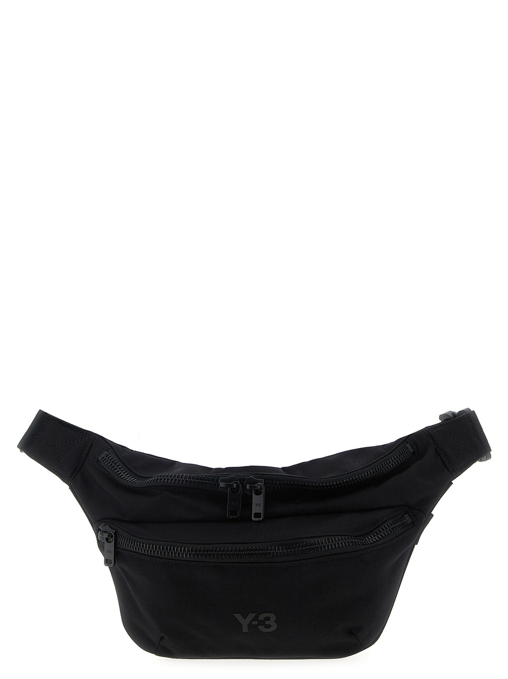 Black Polyamide Crossbody Bag