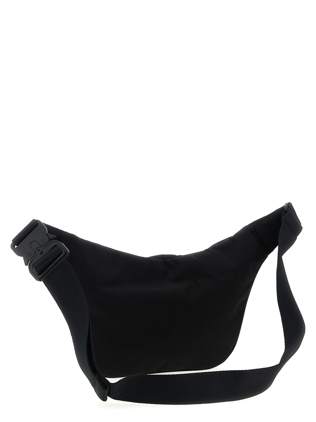 Black Polyamide Crossbody Bag